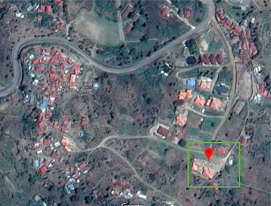 Image 9 from Google Maps; showing the location of the video from the panorama image ©Google