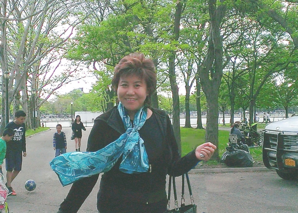 Lu Jinghua pictured in New York in 2014.