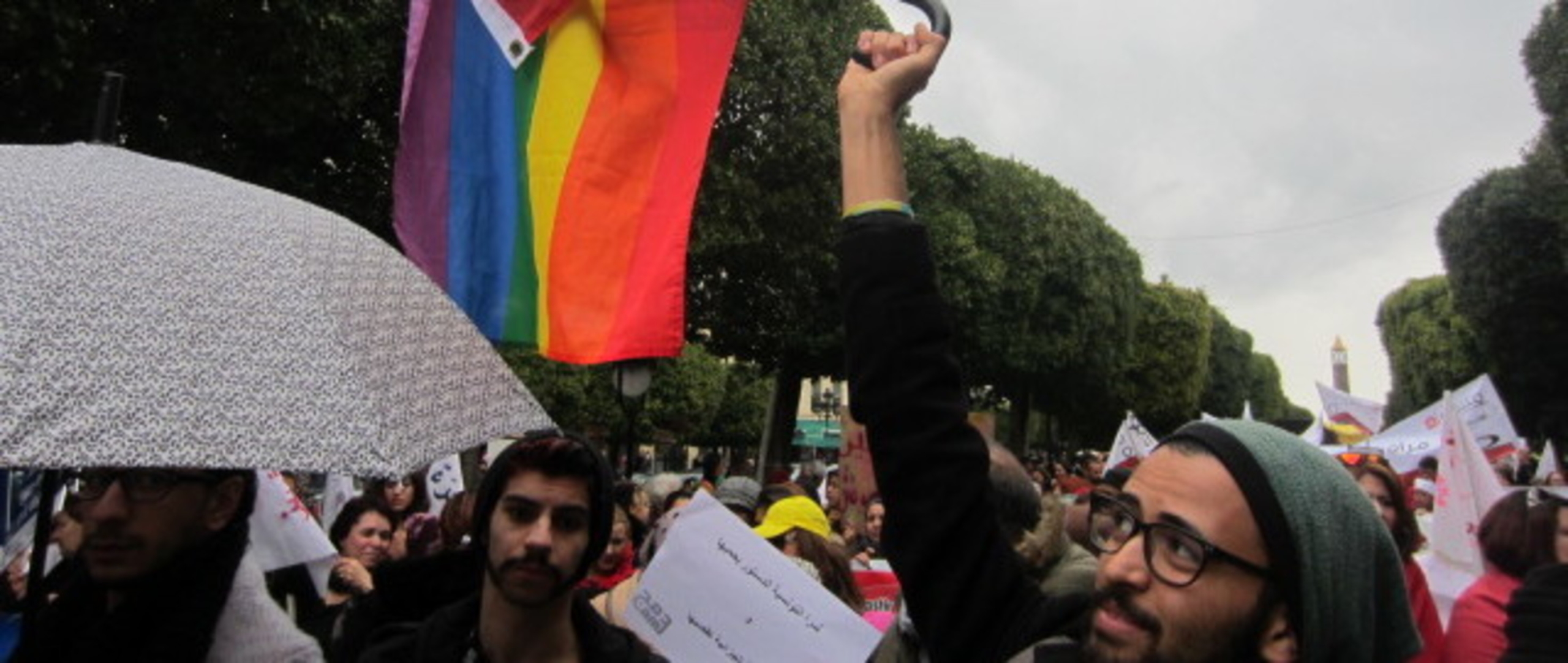 Tunisia Sentencing Of Six Men For Same Sex Relations Highlights State   220994 Tunisian Women S Rights Protest Scaled 