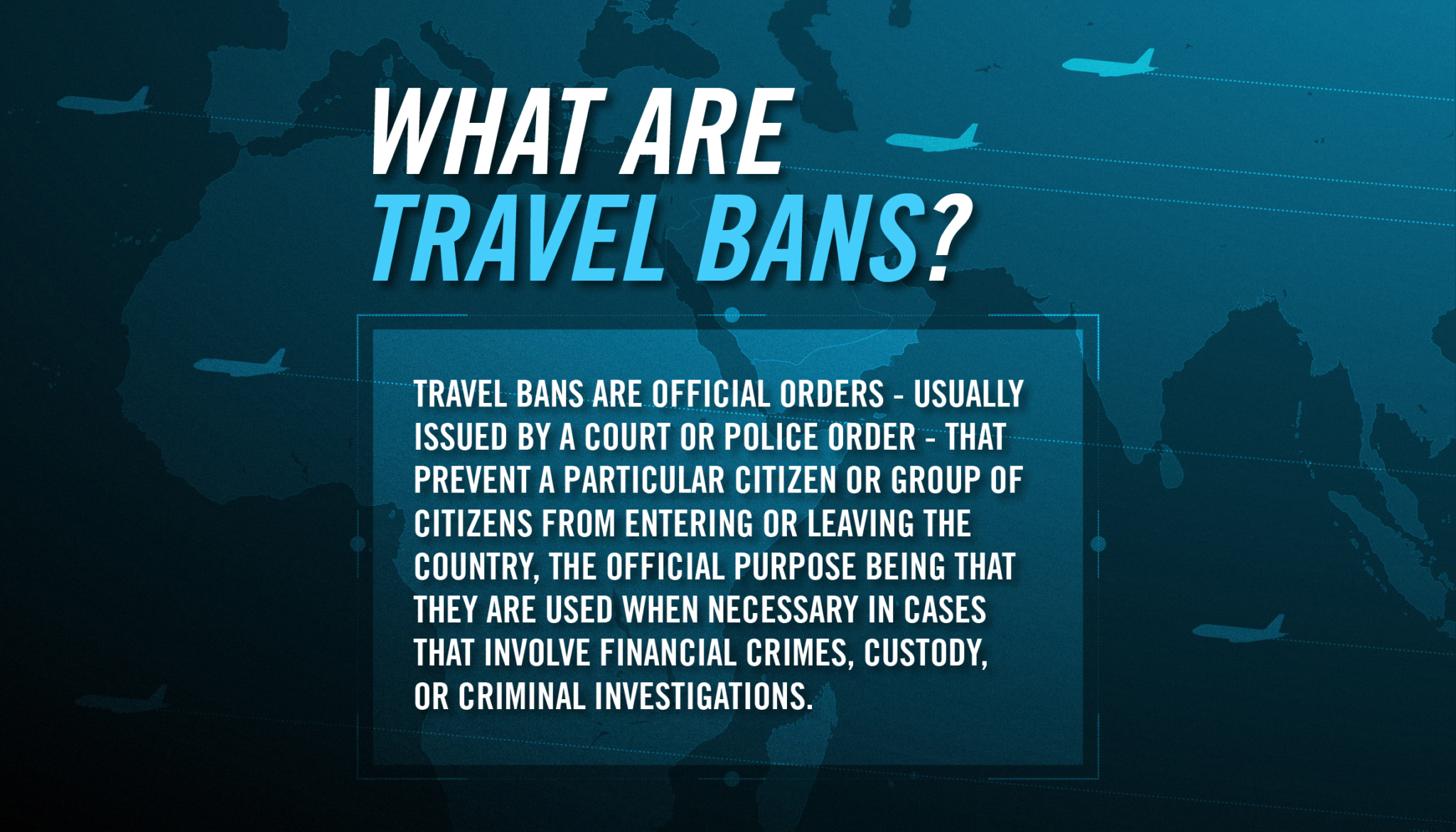 You can't leave and we won't tell you why travel bans in Saudi Arabia