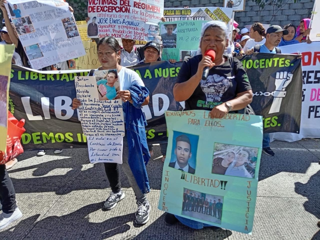 MOVIR DEMO. Movement of victims of the Salvadoran regime