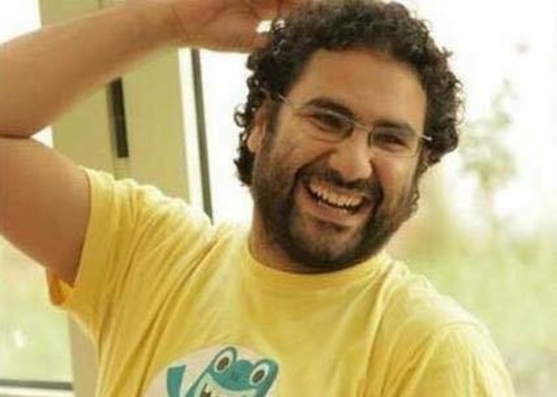 Alaa Abdel Fattah, bloguero y defensor de los derechos humanos que adquirió relevancia durante el levantamiento de 2011 en Egipto. ©Islam Amin