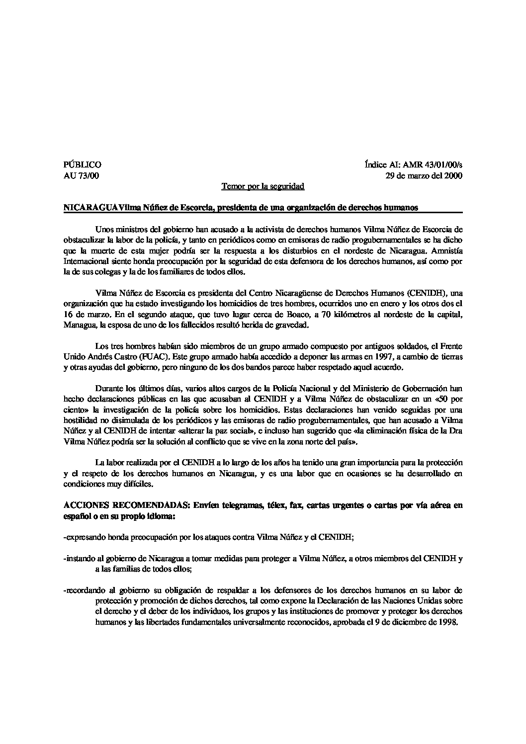 Español) Aprobado el Acuerdo sobre Medidas de Protección para